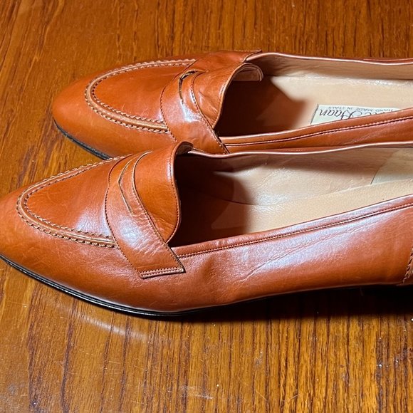 Cole Haan NWOT size 10 tan leather made in italy - Picture 4 of 8